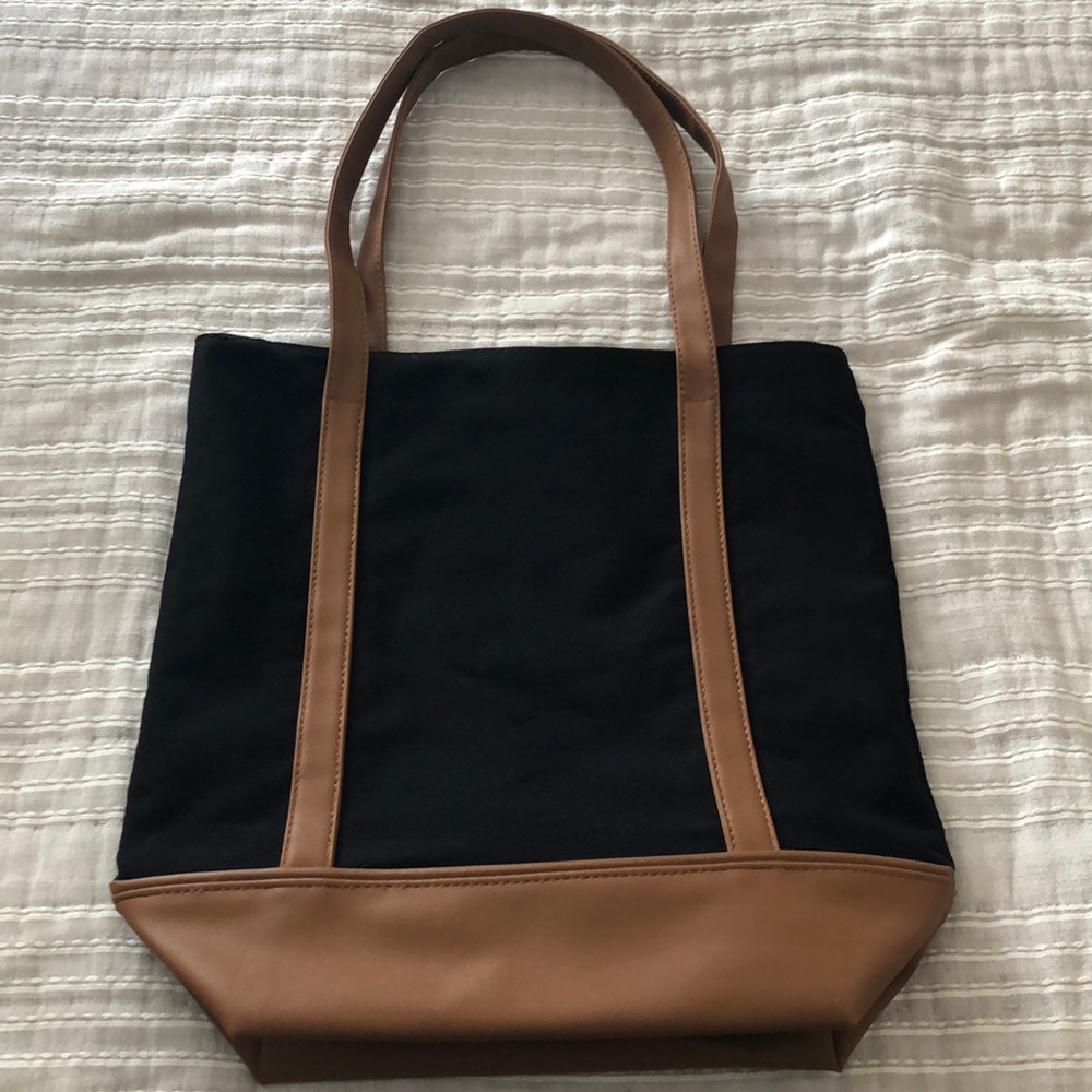 Black & Tan Tote
